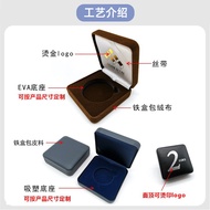 Flip Gold Coin Silver Coin Commemorative Coin Box Medal Keychain Flannel Gilding Tin Box Jewelry Med