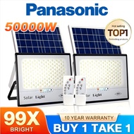 50000W Lampu Solar Outdoor Waterproof Solar Light Outdoor Lightning Solar Lamp Street Light 10 year 
