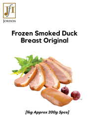 [Jordon] Frozen Smoked Duck Breast Original [200g x 5 pcs]