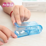 Japan original FaSoLa drug pills medicine box-pill box pill splitter-pill pill box