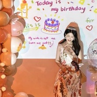 迷你投影儀 生日快樂 附送電池