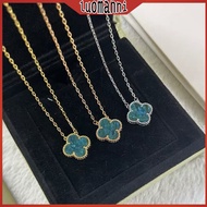 Clover medium 15mm basket apatite necklace