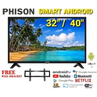🔥ANDROID TV LED (43" /40" /32" )PHISON HD Digital TV 2 Years WARRANTY