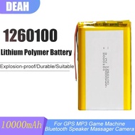 Polymer Lithium Battery 1260100 3.7V 10000mah Large capacity portable power *