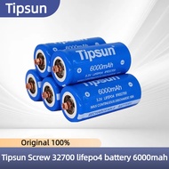 2026 Tipsun Screw 32700 lifepo4  6000mah 3.2V battery Actual storage capacity