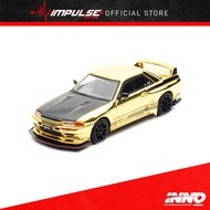 Inno64 1:64 Nissan Skyline GT-R R32 TOP Secret Chrome Gold (TMCS 2025 Event Edition) IN64-R32TS-TMCS