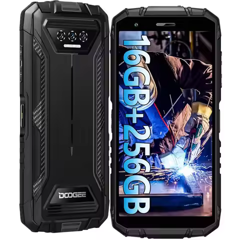 DOOGEE S41 MAX Rugged All-Terrain Phone,16+256GB/1TB,6300mAh,Android13/14,13MP+8MP,5.5",IP68/69K/Dua