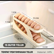 Minimalist Level Egg Storage Place, Automatic Egg Storage Rack, Contents of 15 / Egg Storage Organiz