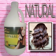 Golden shine Cellophane hair color treatment NATURAL  1/2 gallon