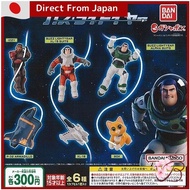 〔Japan Direct〕CompleteHugcot Disney Buzz Lightyear Complete Set of 6 Bandai Gachapon Gachapon