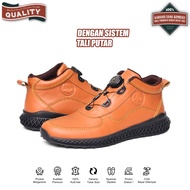 Bradleys Hero TP Tan - Sepatu Kulit Tali Putar Kasual Formal Pria
