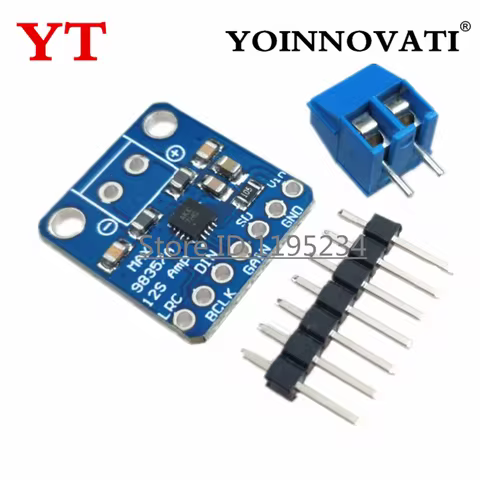 1PCS MAX98357A Audio Amplifier Module 3006 I2S 3W Class D Amplifier Without Filtering DIY Power Ampl