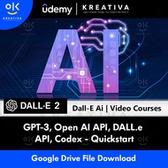 Video Course- GPT-3, Open AI API, DALL.e API, Codex - Quickstart | Learn Dall E, DallE, Dall-E
