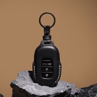 เคสกุญแจรถ New Honda Civic  HRV  CRV โฉมปี 2022 ขึ้นไป ซองหนังแท้ Handmade 100%