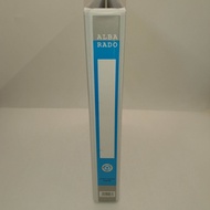 Alba Rado PVC 2D White Ring File A4/F4 Insert Binder Fail Putih (16mm/25mm/40mm/50mm/65mm/80mm)