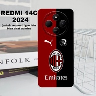 CC29/ Flexible rubber softcase for REDMI 14C 2024/Ball Motif/Latest REDMI 14C case/Redmi 14C 2024 ca