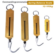 [Outstandingconnotation] New Spring scale Pocket scale Hanging scales Load scale up to 100kg Popular goods