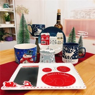 christmas gift ideas practical gift Foreign Trade Ceramic Tableware Set Christmas Dinner Plate Elk C