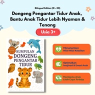 CAROTYLES Bedtime Story Book - 1 for 3 Year Old Children in Indonesian and English