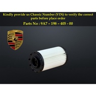 Porsche - Panamera 3.0L Turbo / Audi - SQ5 Q8 S5 A6-Quattro 2018y''++ Oil Filter 9A7-198-405-00