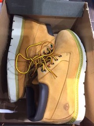 Timberland 高幫經典靴型 輕量高質感休閒鞋 女款 US24 微色差