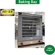 SONER Convection Oven Gran's (6 Trays 437x315mm/3000w) Multi Levels Baking for Biscuit Biskuit Raya 