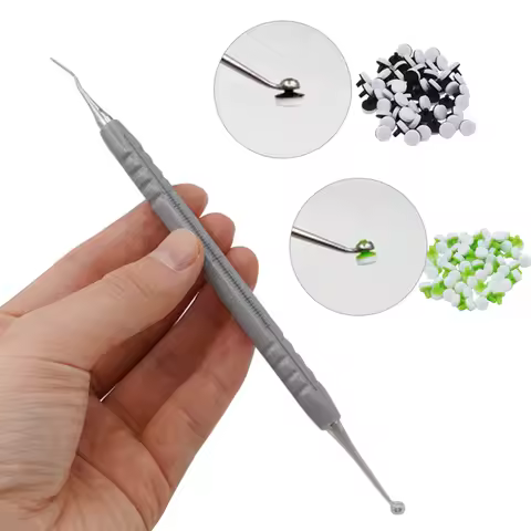 Dental Foam Pad Composite Resin Composite Light Cure Resin Fillin Kit Teeth Whitening Tool