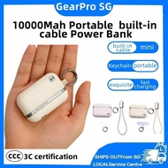 【SG Local Stock】powerbank 100000mah fast charging 3c ccc certified built-in cable hanging rope 22.5w