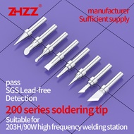 200 series Soldering Iron Tip 200-B 200-I 200-K 200-SK SI H 1.2D 1.6D 2.4D 3.2D universal 203 203H 2