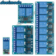 5v 1 2 4 8 channel relay module with optocoupler. Relay Output 1 2 4 8 way relay module for arduino