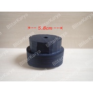 Non-Slip Telescopic Ladder Foot Pads 5.8cm Diameter Solid Thickness Price Per Piece