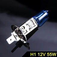 Super White Halogen Headlight Bulbs for Car - Universal Fit H1 H3 H4 H7 H8 H11 9005 9006 - 12V 55W/6