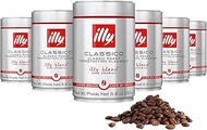 illy Classico Whole Bean Coffee, Medium Roast, Classic Roast with Notes of Chocolate & Caramel, 100%