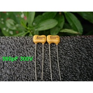 560pF 300V 5% Silver Mica CDM Capacitor (5.9mm)