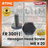 GENUINE PARTS FR3001| STIHL Brushcutter GearHead Hex Screw M8X20 | STIHL FR3001 GearBox Screw M8X20