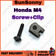 HONDA SCREW WITH CLIP FOR COVER SET SCREW CLIP COVER M4