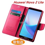 Huawei Nova 2 Lite Flip Card Slot Wallet PU Leather Case Cover Casing