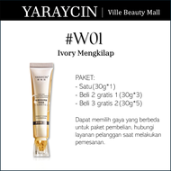 【Produk terlaris TK】 Liquid foundation krim bb krim make Over Ultra Cover bedak foundation 30g long