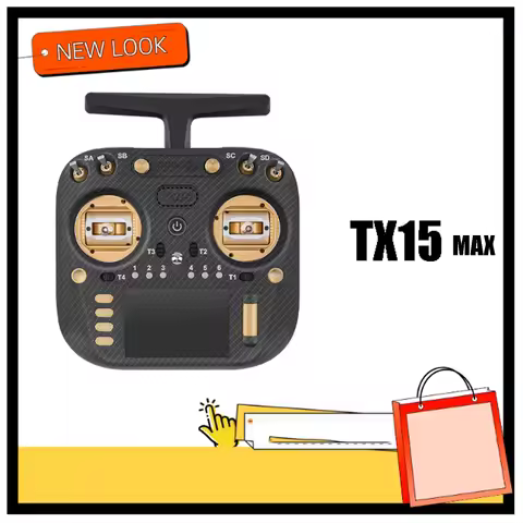 RadioMaster TX15 Max Original 3.5inch IPS Touchscreen Radio Controller ExpressLRS With AG02 CNC Hall