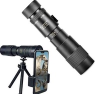新款10-30×30單筒望遠鏡手機拍照望遠鏡伸縮變倍戶外望眼鏡便攜
