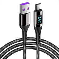 【65W】 Type C Fast Charging Cable PD 100W USB C To Type C Cable for Samsung Xiaomi OPPO Charger Cord