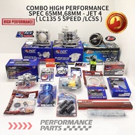 COMBO JET 4MM LC5S/LC135 5S (NLK) HIGH PERFORMANCE SPEC 65MM,68MM ( JETROD 4MM LC5S )