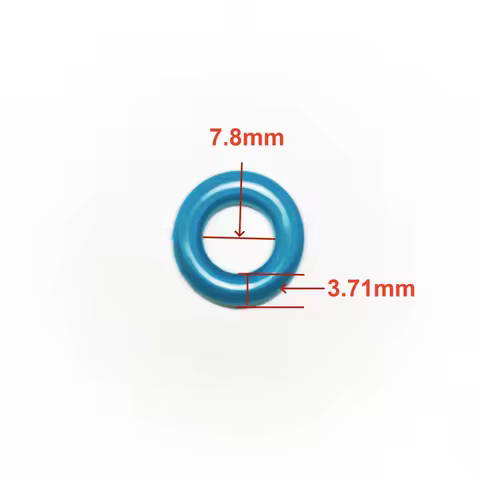 Free shipping 100pieces rubber oring upper seal 7.8*3.71mm for chevrolet car fuel injector repair ki