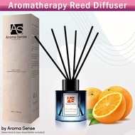 Aroma Sense Orange Aromatherapy Reed Diffuser (50ml), use for Aromatherapy
