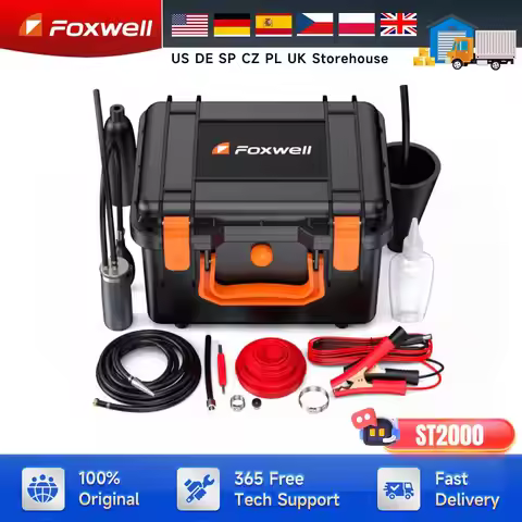 Automotive Smoke Machine Dual Mode Diagnostic Leak Tester for EVAP Turbo Systems Built-in Air Pump A