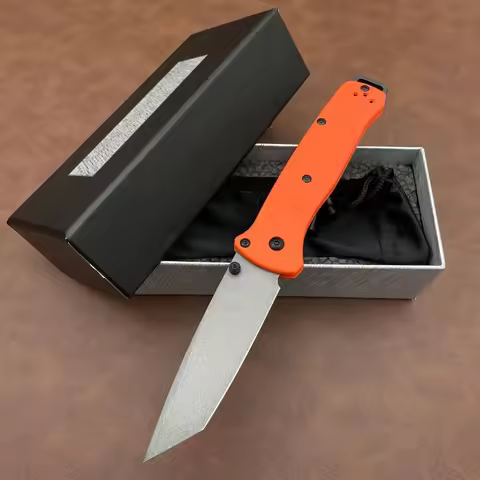 Outdoor Sports Folding Knife New Style Pocket Knife CPM-3V Blade Nylon Wave Fiber Handle Tactical Kn
