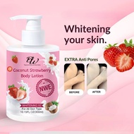 DW Coconut Strawberry Body Moisturizing Whitening Brighten Lotion 300ML