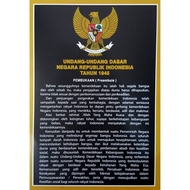 Poster Edukasi Teks Pembukaan Undang-Undang Dasar 1945-Medium