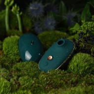 輕喃 qingnan #0壓感脈衝吸吮按摩器 (紳士綠)