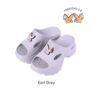 PLAYBOY รุ่นCozy Foamy Sandals(O) รองเท้าแตะยางนุ่ม แพลตฟอร์ม รหัสST-HS254C138 ดีไซน์แบบสวมเปิดหัวตก